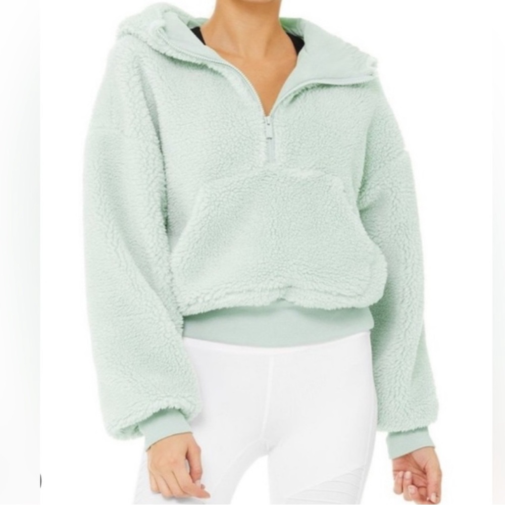 ALO Yoga Women’s Streetside Sherpa Half Zip